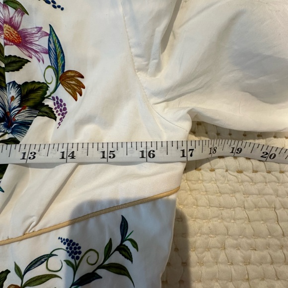 Farm Rio Sweet Bloom Dreamscape Cotton Shirtdress - Picture 13 of 15